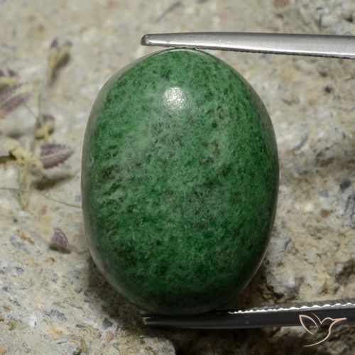 30.58ct Natural verde pinho Maw-Senta-Senta, oval, Opaco