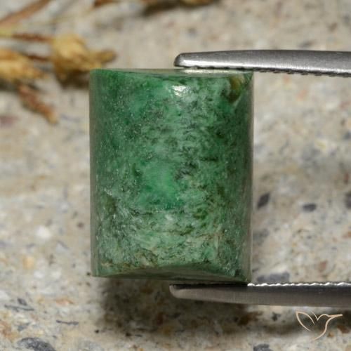 11.45ct Natural Pinho Verde Pálido Maw-Senta-Senta, baguete, Opaco