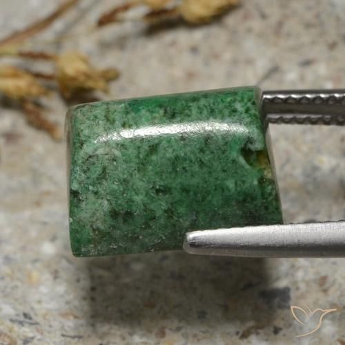 Maw-Senta-Senta Pinho Verde Pálido Natural 11.45ct, baguete, Opaco