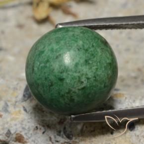 Maw-Senta-Senta Verde médio Natural 13.04ct, Redondo, Opaco