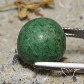 Maw-Senta-Senta Verde médio Natural 13.04ct, Redondo, Opaco