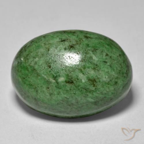 11.70ct Natural Pinho Verde Pálido Maw-Senta-Senta, oval, Opaco