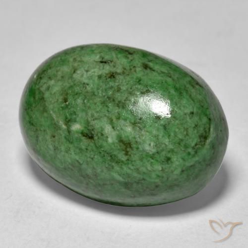 Maw-Senta-Senta Pinho Verde Pálido Natural 11.70ct, oval, Opaco