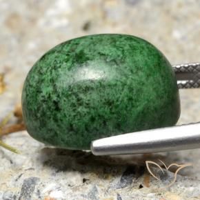 Maw-Senta-Senta Verde médio Natural 18.43ct, oval, Opaco