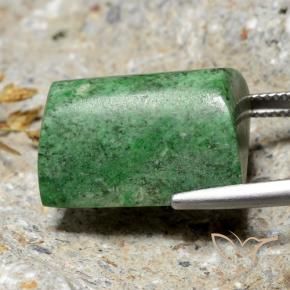 Maw-Senta-Senta Verde médio Natural 31.09ct, baguete, Opaco