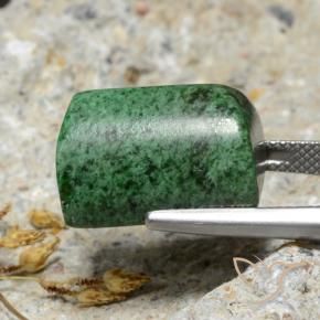 Maw-Senta-Senta Verde médio Natural 23.85ct, baguete, Opaco
