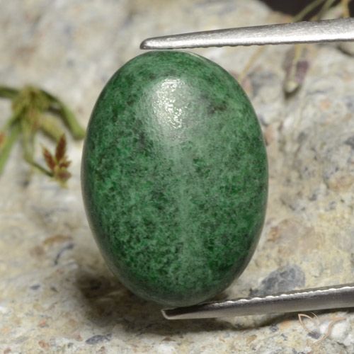 9.97ct Natural Verde médio Maw-Senta-Senta, oval, Opaco