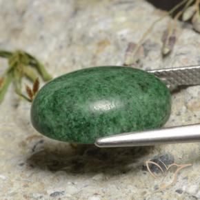 Maw-Senta-Senta Verde médio Natural 9.97ct, oval, Opaco