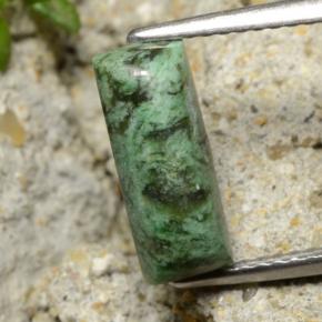 Maw-Senta-Senta Verde Natural 2.16ct, baguete, Opaco
