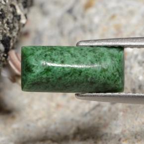 Maw-sit-sit verde natural 3,15ct, baguete, opaco