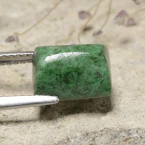 Maw-Senta-Senta Verde Natural 3.52ct, baguete, Opaco