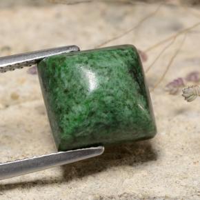 Maw-sit-sit Verde Natural 6,86ct, Quadrado, Opaco