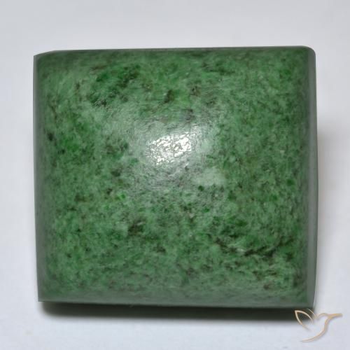 48.39ct Natural verde escuro Maw-Senta-Senta, baguete, Opaco