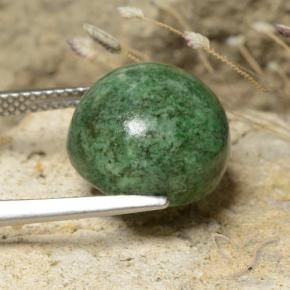 Maw-Senta-Senta Pinho Verde Pálido Natural 10.02ct, Redondo, Opaco