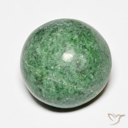 Maw-Senta-Senta verde escuro Natural 19.00ct, Redondo, Opaco