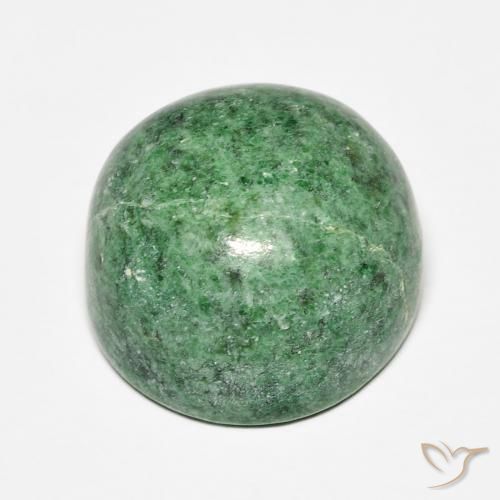 Maw-Senta-Senta verde escuro Natural 19.00ct, Redondo, Opaco