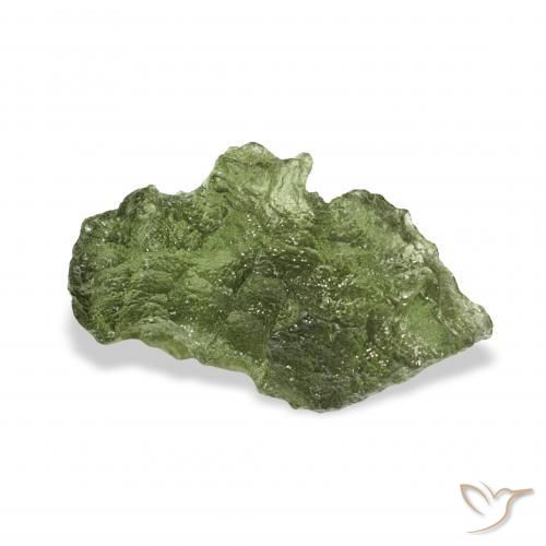 Moldavita Terra Verde Natural 7.27ct, Chique, Translúcido