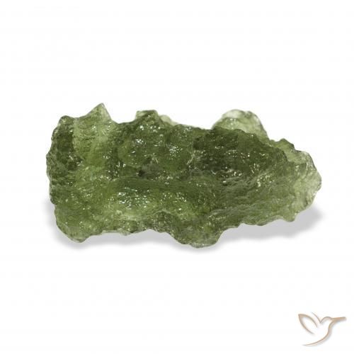 Moldavita Terra Verde Natural 7.27ct, Chique, Translúcido