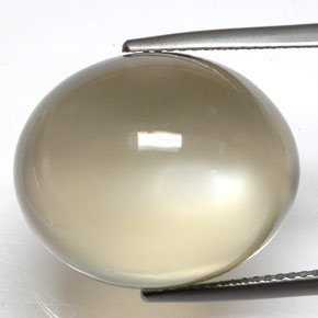 Pedra da lua marrom natural 34,52ct, transparente, transparente/translúcido