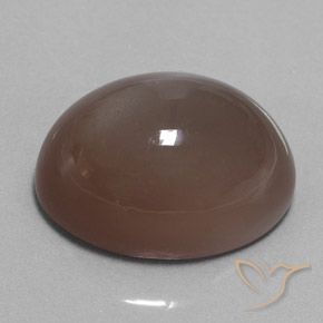 Pedra da Lua Espresso Marrom Natural 29.70ct, oval, Opaco