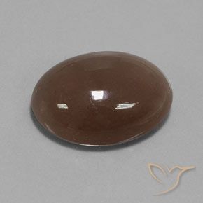 Pedra da Lua Castanho médio Natural 20.61ct, oval, Opaco