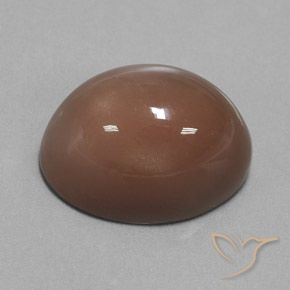 Pedra da Lua Marrom Quente Natural 31.30ct, oval, Opaco