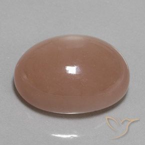 Pedra da Lua Laranja Médio Natural 28.17ct, oval, Opaco