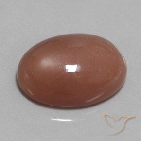 Pedra da Lua Castanho médio Natural 22.59ct, oval, Opaco