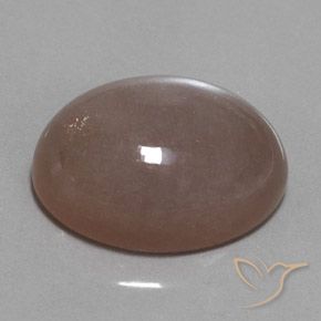 Pedra da Lua Marrom claro Natural 25.09ct, oval, Opaco