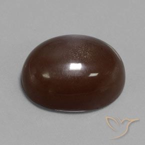 Pedra da Lua Castanho médio Natural 23.33ct, oval, Opaco