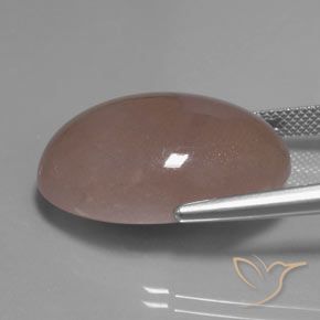 Pedra da Lua Marrom claro Natural 27.83ct, oval, Translúcido