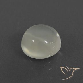 Pedra da Lua branco quente Natural 2.28ct, Redondo, Translúcido