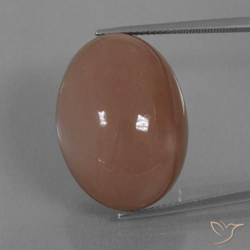 42.17ct Natural Marrom Pedra da Lua, oval, Opaco