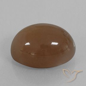 Pedra da Lua Marrom Quente Natural 29.70ct, oval, Opaco