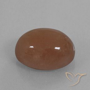 Pedra da Lua Marrom Natural 21.86ct, oval, Opaco