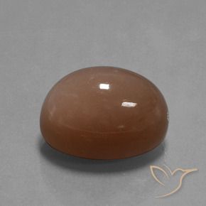 Pedra da Lua Castanho médio Natural 35.65ct, oval, Opaco