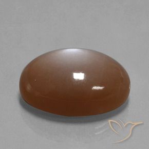 Pedra da Lua Marrom Quente Natural 33.40ct, oval, Opaco