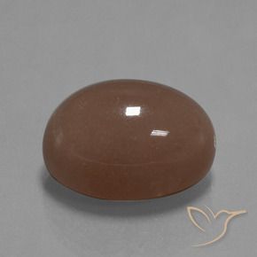 Pedra da Lua Marrom Natural 32.77ct, oval, Opaco