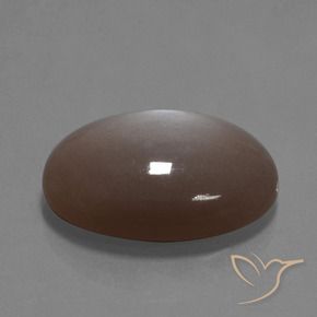 Pedra da Lua Castanho médio Natural 27.29ct, oval, Opaco