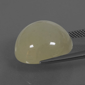 Pedra da Lua branco quente Natural 19.62ct, Corte Redondo, Translúcido