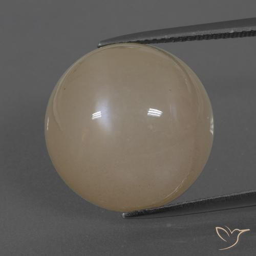 19.65ct Natural Castanho muito claro Pedra da Lua, Redondo, Opaco