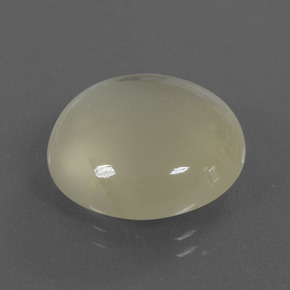 Pedra da lua amarelo natural 14,39ct, corte redondo, translúcido