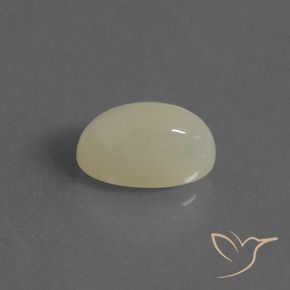 Pedra da Lua Luz amarela Natural 3.82ct, oval, Translúcido