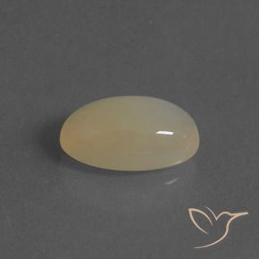 Pedra da Lua Castanho Claro Quente Natural 4.00ct, oval, Translúcido