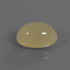 Pedra da Lua amarelo médio Natural 4.81ct, Corte Oval, Translúcido