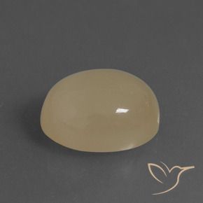 Pedra da Lua Castanho Médio-Claro Natural 6.84ct, oval, Translúcido