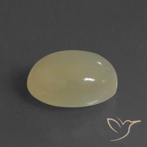 Pedra da Lua Castanho Claro Quente Natural 6.70ct, oval, Translúcido