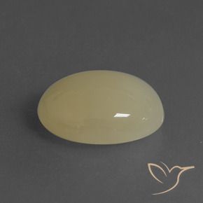 Pedra da Lua Marrom claro Natural 5.43ct, oval, Translúcido