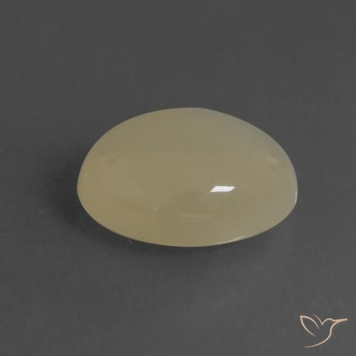 Pedra da Lua Café Marrom Claro Natural 6.24ct, oval, Translúcido