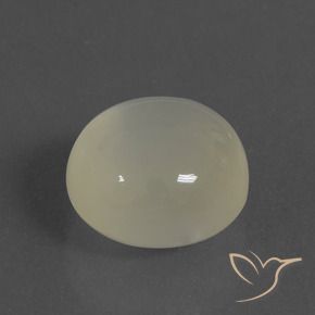 Pedra da Lua branco quente Natural 7.05ct, oval, Translúcido
